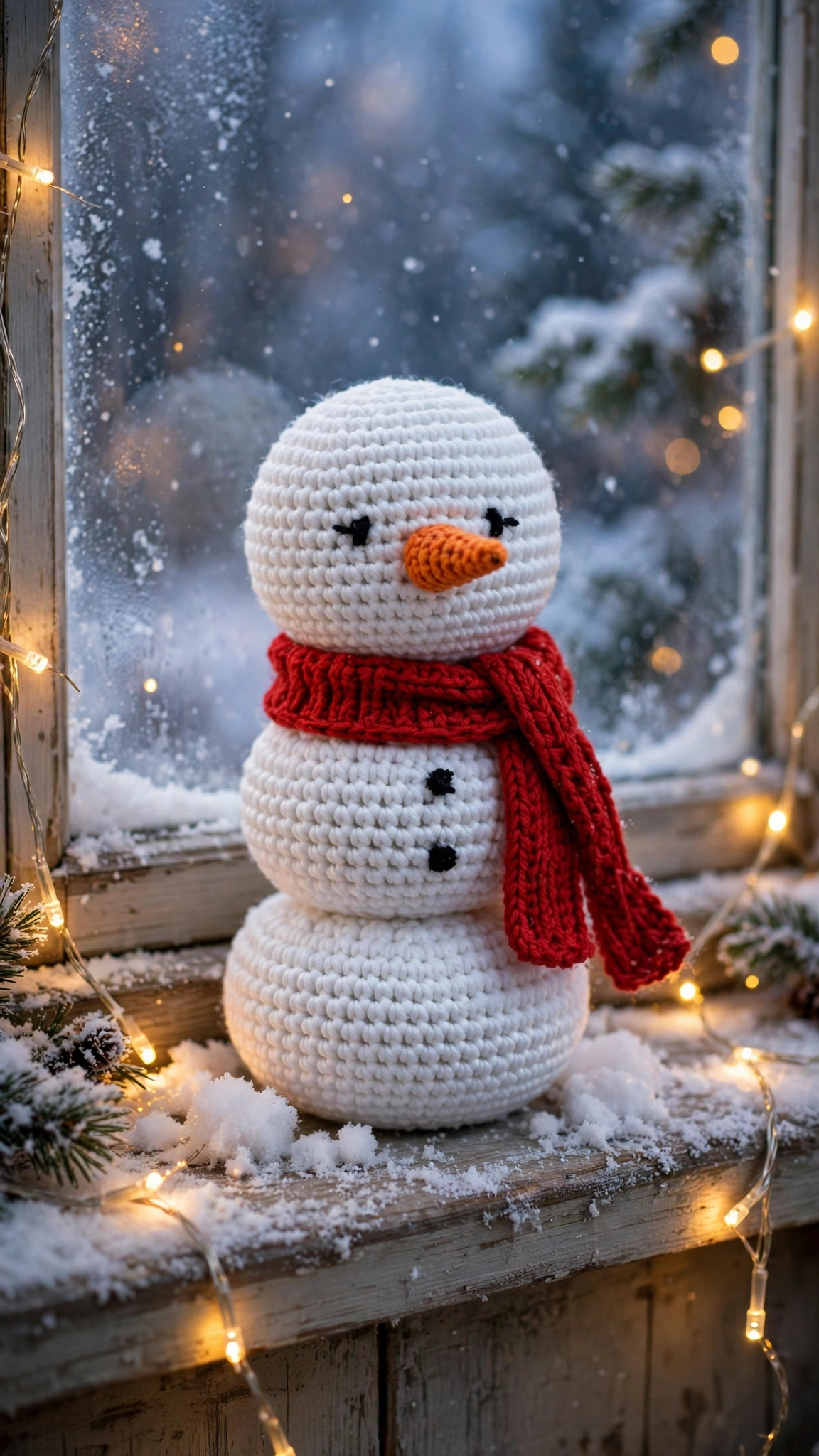 Snowmal Free Snowman Crochet Pattern: Easy Amigurumi Snowman