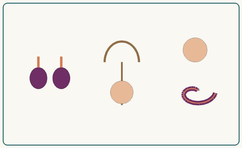 Elf step 4 — feet, hanging loop, and final assembly