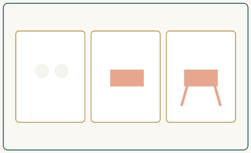 Polar Bear step 2 — ears, muzzle, and peach scarf construction