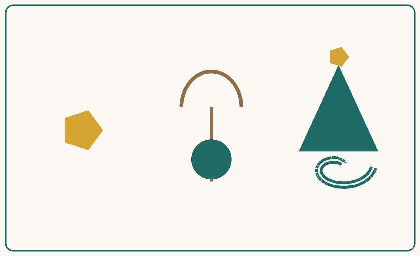Christmas Tree step 4 — dangling star pendant, hanging loop, and final assembly
